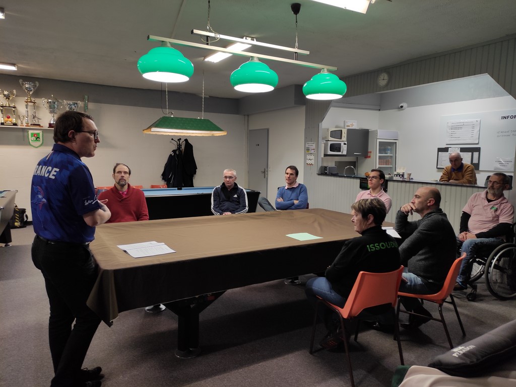 CFA billard handisport Joué-les-Tours